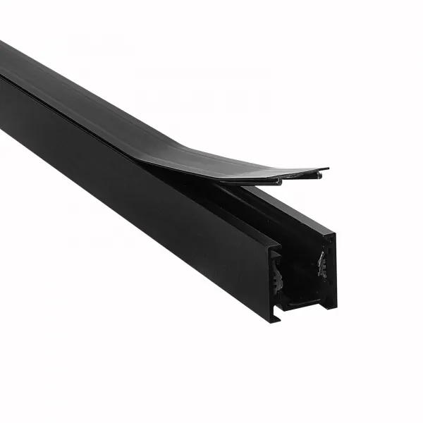 DECOREUM LL-16B Mini magnetická magnetická lišta 100 cm čierna
