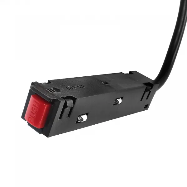 DECOREUM Trojitý elektrický konektor "T" pre magnetickú zbernicu LL-BX čierny