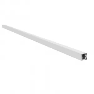 DECOREUM LL-16B Mini magnetická magnetická lišta 150 cm biela