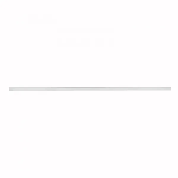 DECOREUM LL-16B Mini magnetická magnetická lišta 150 cm biela