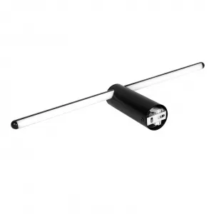 DECOREUM Nástenná LED lampa COMO UNO-BH-005 8W 3000K Čierna