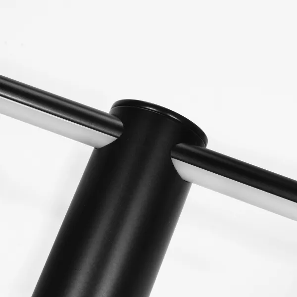 DECOREUM Nástenná LED lampa COMO UNO-BH-005 8W 3000K Čierna