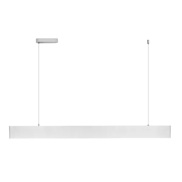 DECOREUM Úzka závesná lampa biela 30W 4000K DDXZ002
