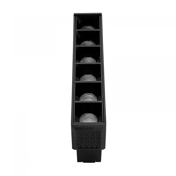 DECOREUM Magnetická lampa DDCX-006 6W Čierna 3000K