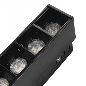 DECOREUM Magnetická lampa DDCX-006 6W Čierna 3000K