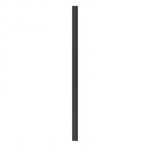 DECOREUM Vonkajšia LED nástenná lampa 120 cm UNO-BH-022 22W 3000K Čierna IP54