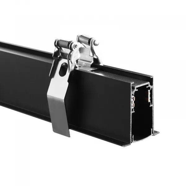DECOREUM Magnetická lišta pod omietku LL-20F čierna 100 cm