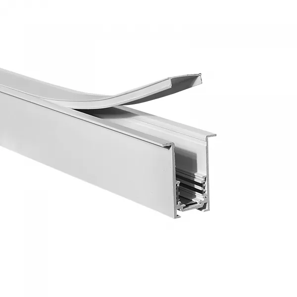 DECOREUM Magnetická lišta zapustená do omietky LL-20F biela 100 cm