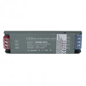 DECOREUM H-PF 150-24 150W LED napájací zdroj čierny