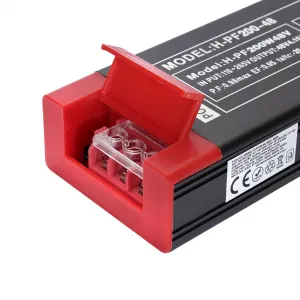 DECOREUM Napájací zdroj pre magnetické lišty a LED pásy H-PF200-48 200W čierny