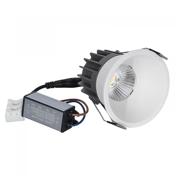 DECOREUM Zapustené svietidlo PZE-921 IP44 6W 4000K biele - zapustené svietidlo IP44