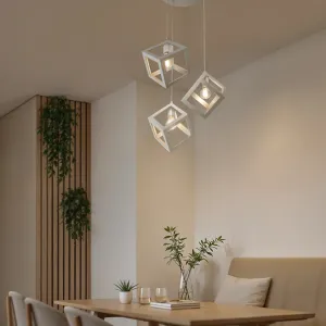 DECOREUM Okrúhla lampa Loft Sweden PZE-609 biela