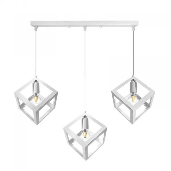 DECOREUM Lampa Loft Sweden Rovná PZE-2320 Biela