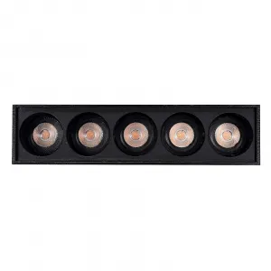 DECOREUM Nástenná reflektorová lampa DD-02 10W 3000K čierna