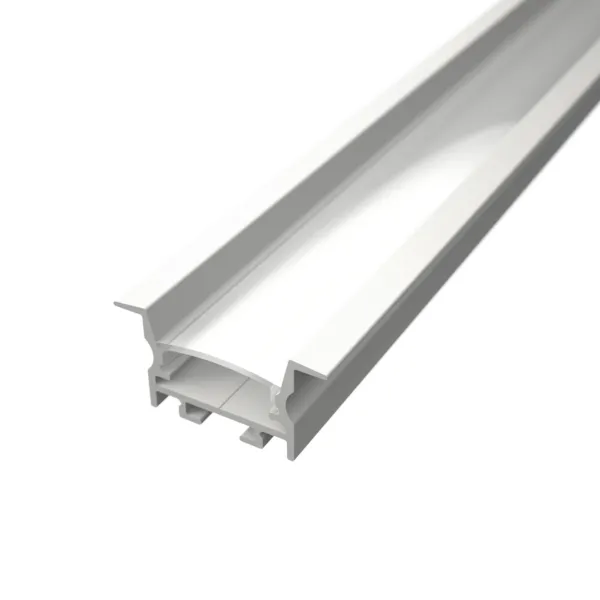 LED lišta zapustená R16 biela Dĺžka: 2m, Typ krytky: Bez krytky