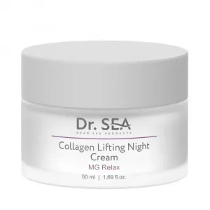 Kolagénový nočný krém s liftingovým efektom a vitamínom E - 50 ml - Dr. Sea
