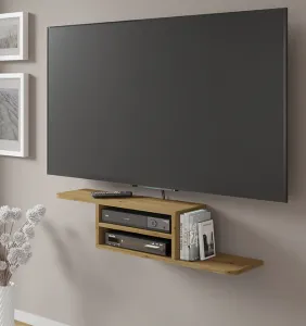 BIM TV polička DEDAL Farba: biely mat