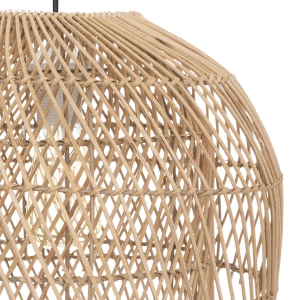 Závesná ratanová lampa KERY