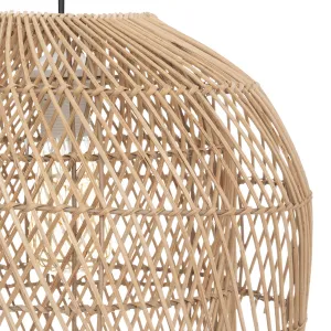 Závesná ratanová lampa KERY