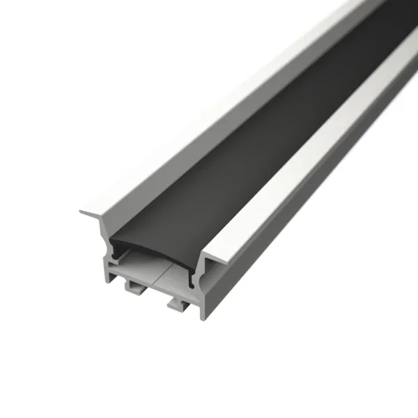 LED lišta zapustená R16 biela Dĺžka: 2m, Typ krytky: Bez krytky