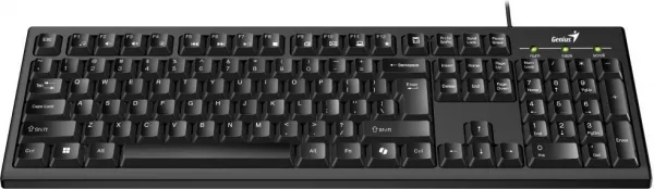 Genius Smart KB-100 COPILOT 31300005423, klávesnice CZ/SK, klasická, drátová (USB), černá