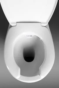 SAPHO - HANDICAP WC kombi misa zvýšená Rimless, zadný odpad, biela K11-0221