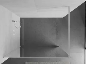 MEXEN/S - KIOTO Sprchová zástena WALK-IN 70 x 200, zrkadlové 8 mm, biela 800-070-101-20-50