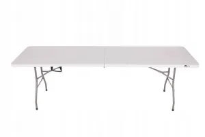 Chomik Záhradný stôl SLEEK | biela 240 cm