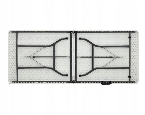 Chomik Záhradný stôl SLEEK | biela 180 cm
