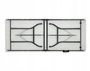 Chomik Záhradný stôl SLEEK | biela 180 cm