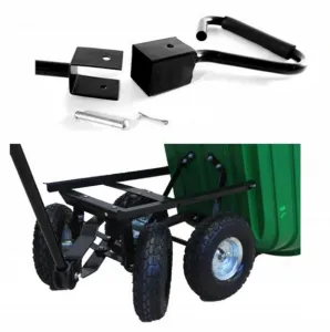 Garden Line Zahradní vozík LIGHT 75 L černý
