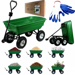 Garden Line Zahradní vozík LIGHT 75 L černý