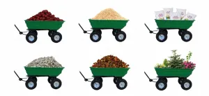 Garden Line Zahradní vozík LIGHT 75 L černý