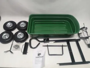 Garden Line Zahradní vozík LIGHT 75 L černý