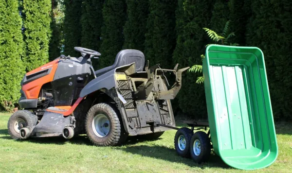 Garden Line Zahradní vozík LIGHT 75 L černý