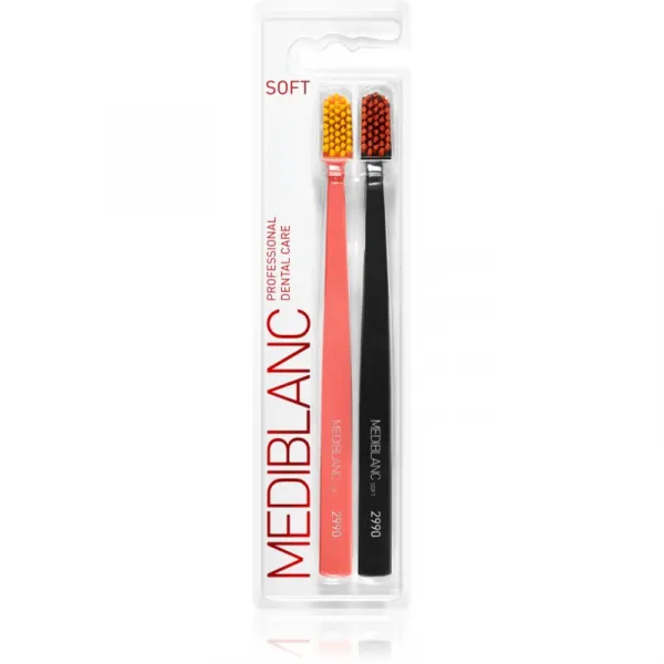 MEDIBLANC 2990 Soft zubné kefky soft 2 ks