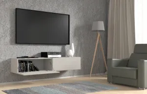 ArtBm Závesný TV stolík BINGO 160 cm | kašmír