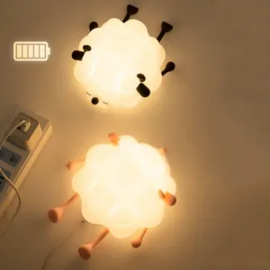 Earplugs.sk Detská nočná lampička - Spiaca ovečka