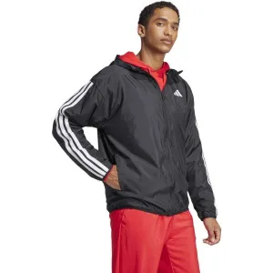 adidas ESSENTIALS 3-STRIPES RAIN.RDY  Dámska bunda, čierna, veľkosť