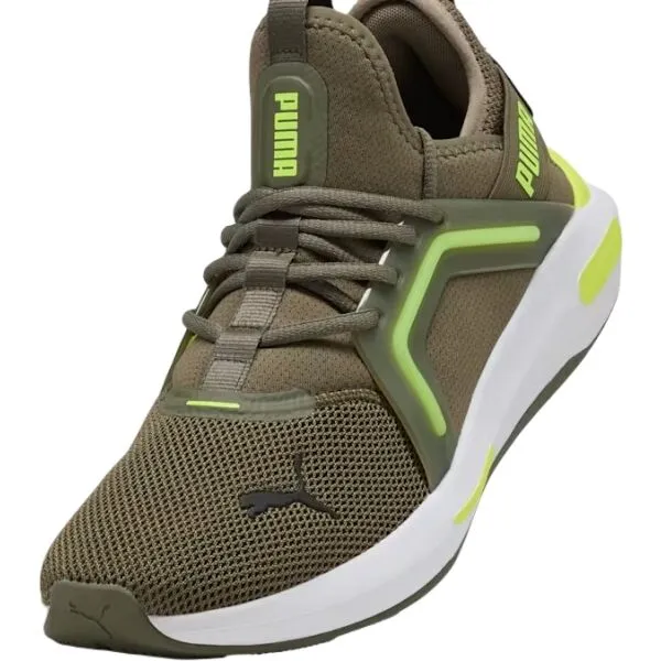 Puma SOFTRIDE ENZO 5 Pánska obuv na voľný čas, khaki, veľkosť 46
