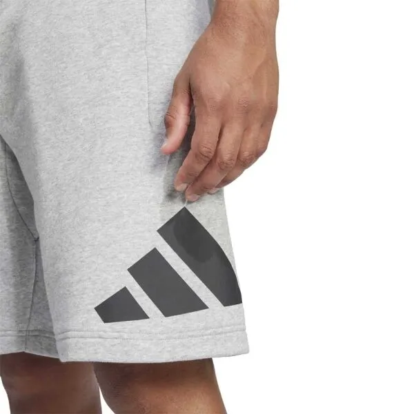 adidas ESSENTIALS BIG LOGO FRENCH TERRY SHORTS Pánske kraťasy, sivá, veľkosť XXL