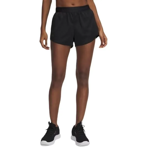 Under Armour TECH PLAY UP SHINE Dámske kraťasy, čierna, veľkosť