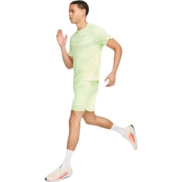 Nike NK DF UV MILER SS Pánske tréningové tričko, reflexný neón, veľkosť