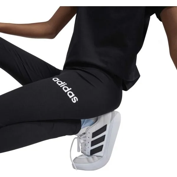 adidas ESSENTIALS BIG LOGO LEGGINGS Dievčenské legíny, čierna, veľkosť