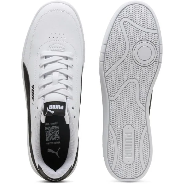 Puma COURT CLASSIC CLEAN Pánska obuv na voľný čas, biela, veľkosť 40