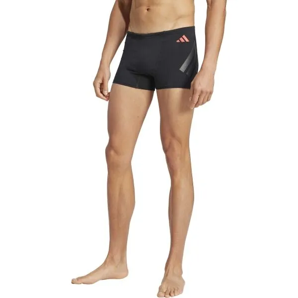 adidas BOXERKY CLASSIC 3-STRIPES Chlapčenské plavky, čierna, veľkosť