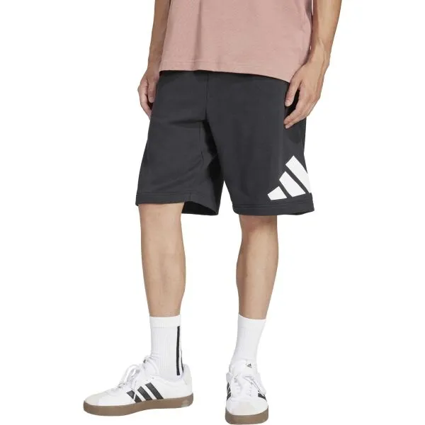 adidas ESSENTIALS BIG LOGO FRENCH TERRY SHORTS Pánske kraťasy, čierna, veľkosť XXL