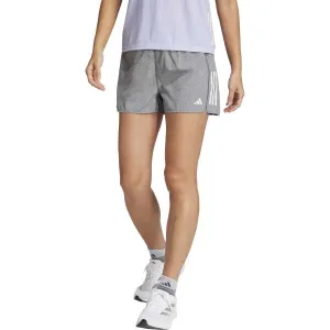 adidas OWN THE RUN SHORTS Dámske bežecké kraťasy, sivá, veľkosť