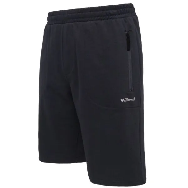 Willard SHORTS 210074 Pánske úpletové šortky, čierna, veľkosť