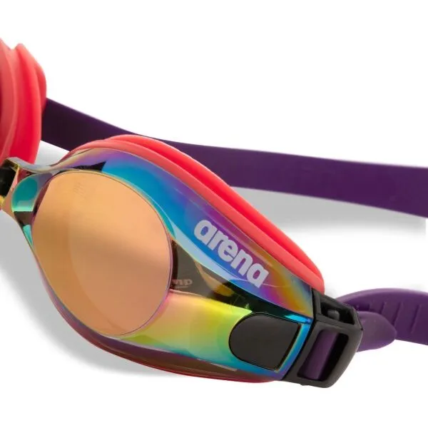 Arena ZOOM X-FIT MIRROR Plavecké okuliare, fialová, veľkosť